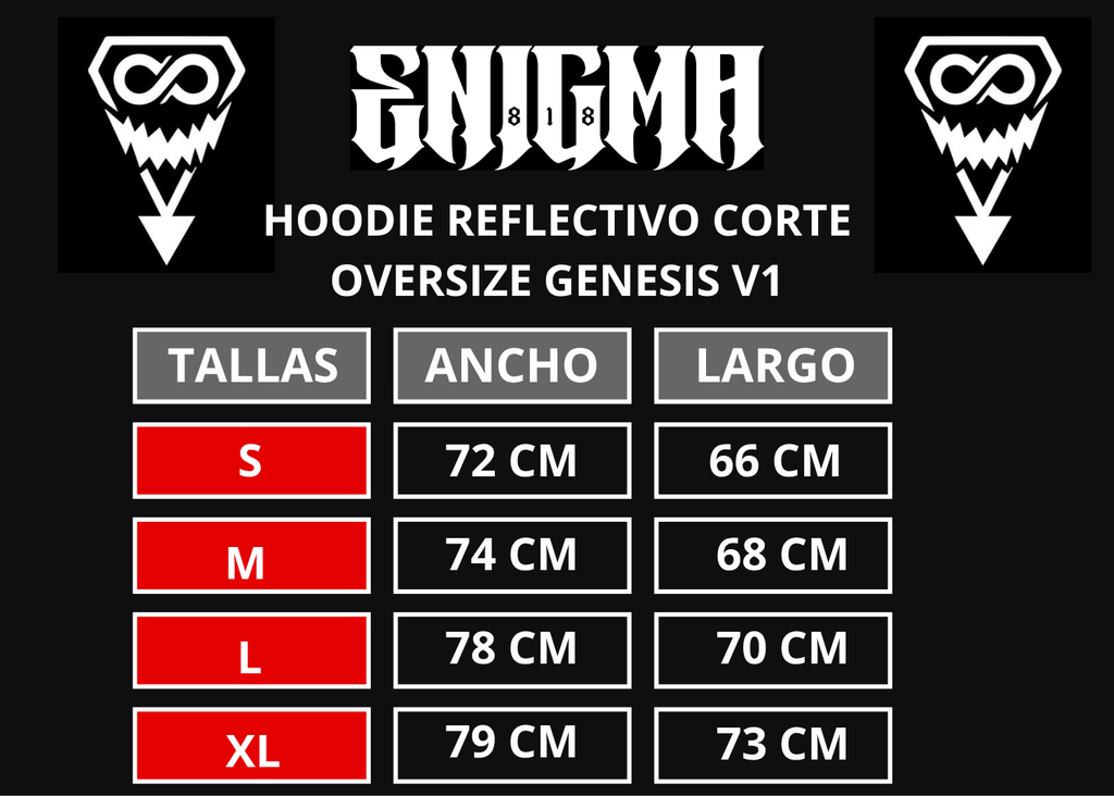 HOODIE REFLECTIVO GENESIS V1
